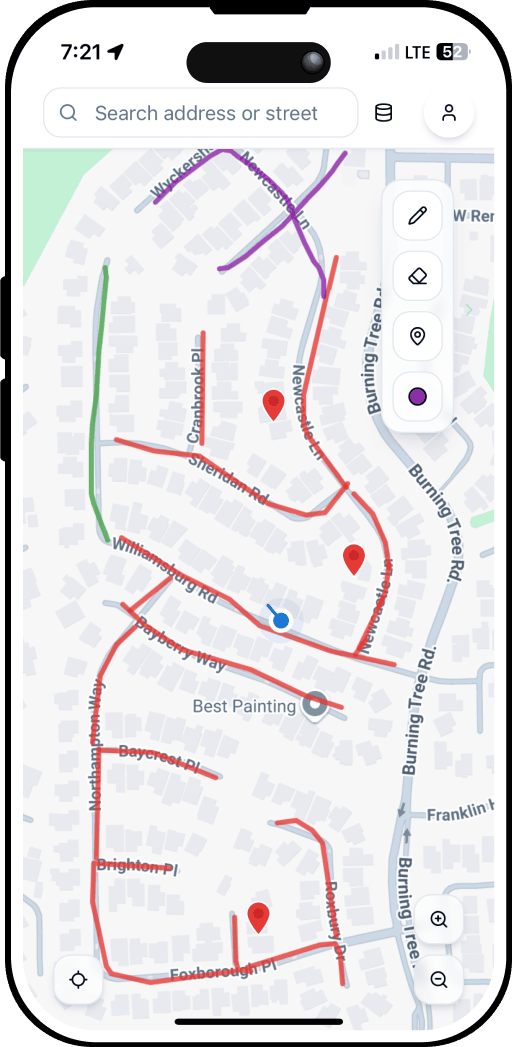 Visited / planned